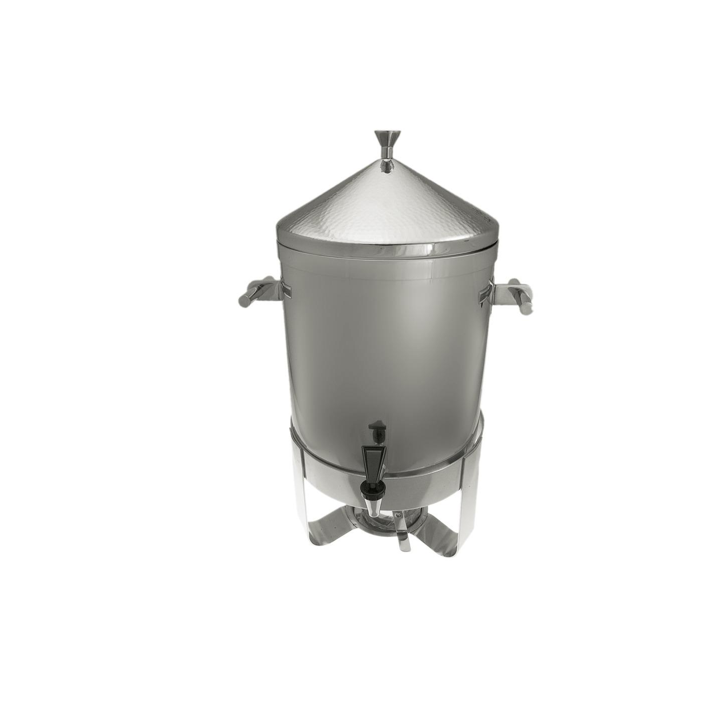 Event! Hammered 50 Cup Coffee Urn, Stainless Steel