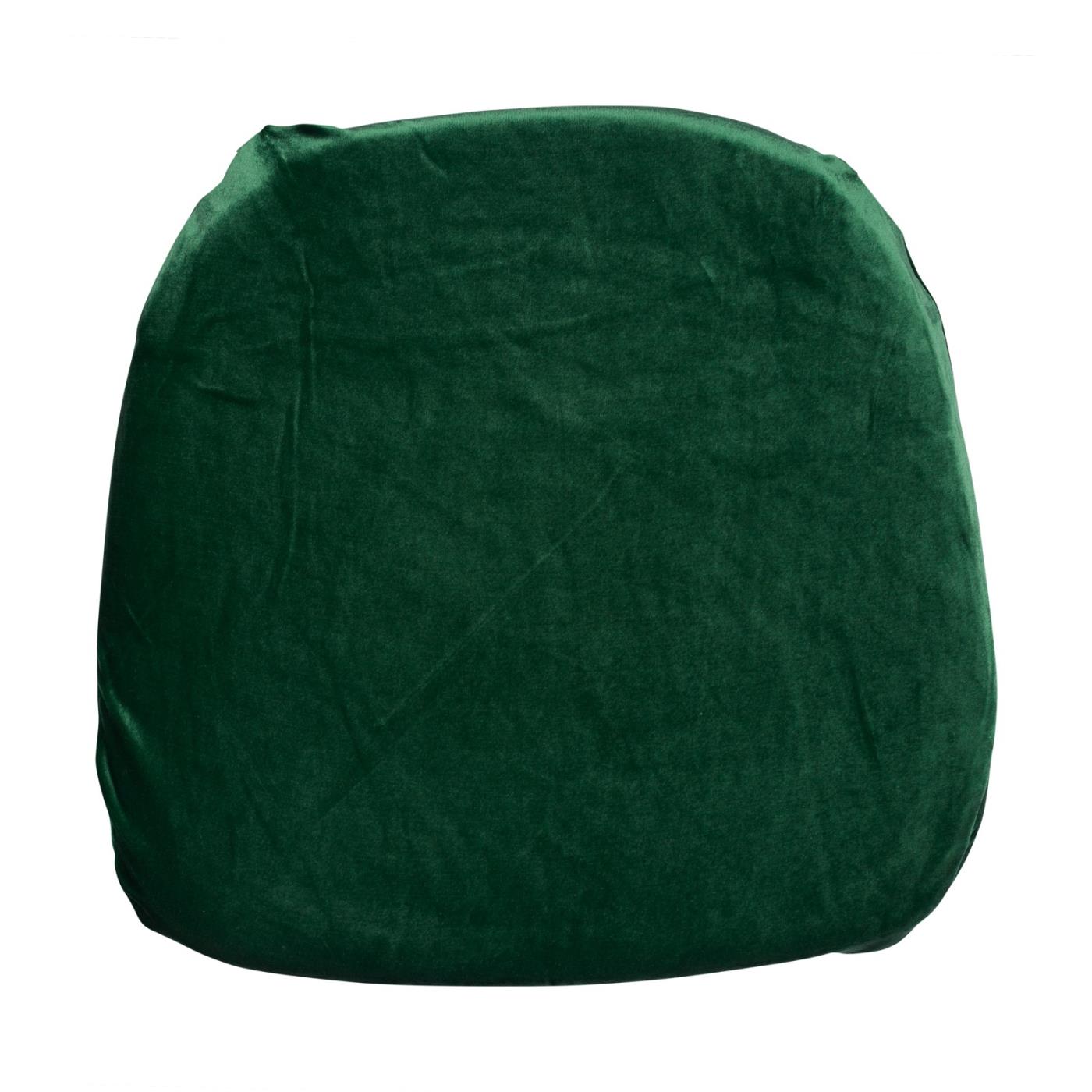 green velvet seat cushions