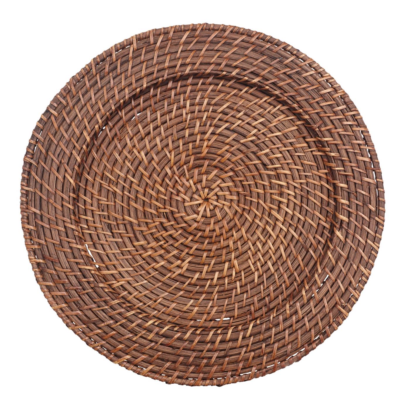 Brown Rattan Charger 13