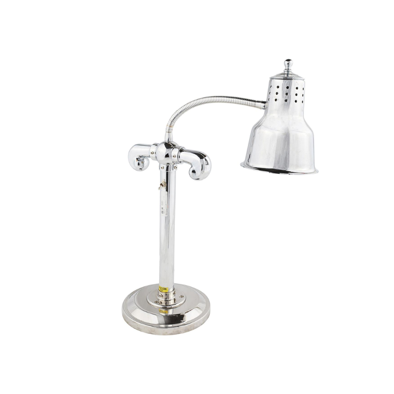 Stainless Steel Single Bulb Heat Lamp