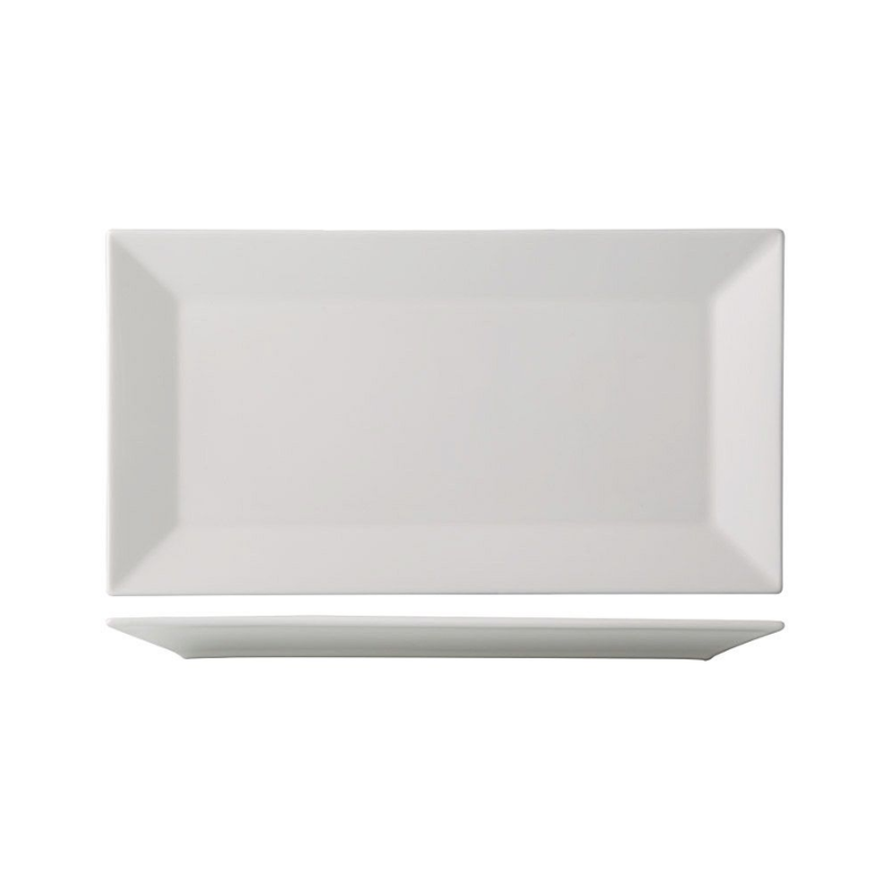 White Rectangle Plate